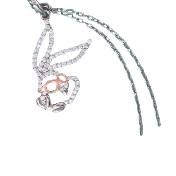 Charmed Aroma Jewelry - NWT Charmed aroma looney tunes 925 silver bunny necklace